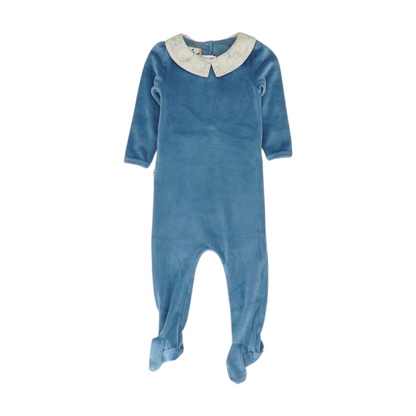Blue Long Sleeve One-Piece
