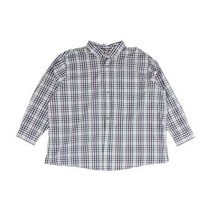 Multi Check Long Sleeve Button Down