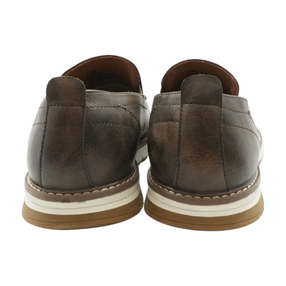 Brown Slip-On Dress Shoes