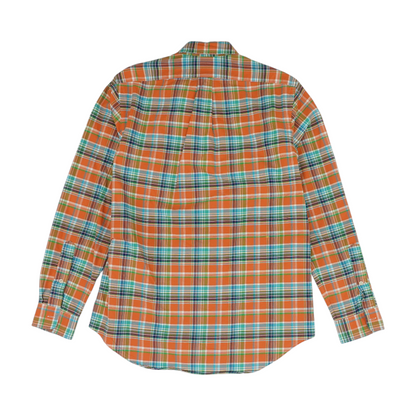 Multi Plaid Long Sleeve Button Down