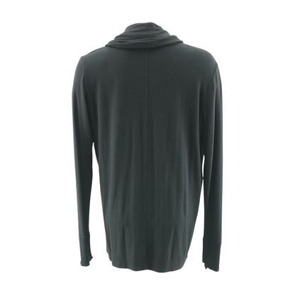 Black Solid Cardigan Sweater