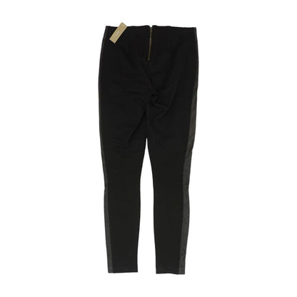 Black Solid Dress Pants