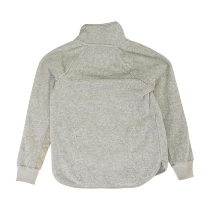 Beige Solid Sweatshirt Pullover