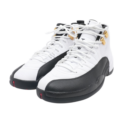 Air Jordan 12 Retro Taxi High-Top Athletic Shoes