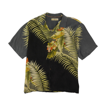 Multi Tropical Short Sleeve Button Down
