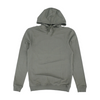 Gray Solid Hoodie Pullover