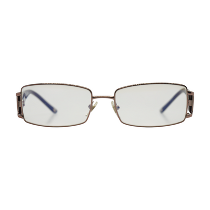 Maroon EV1623583 Rectangle Prescription Eyewear