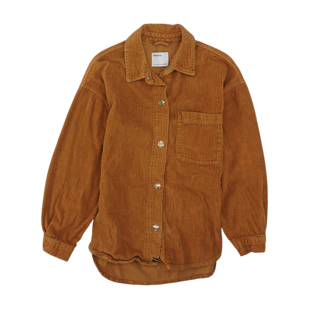 Bershka Tan Button Down – Image 1