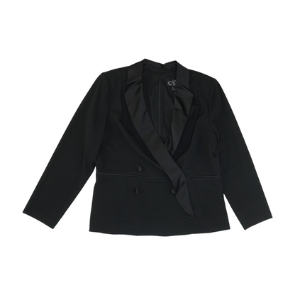 Black Solid Blazer