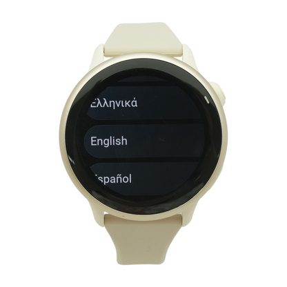 42mm VivoActive 6 Lunar Gold Smartwatch Bone Band S/M