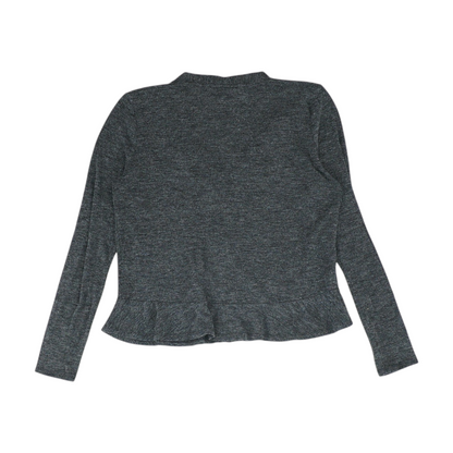 Gray Cardigan Sweater