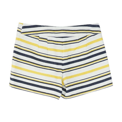 Yellow Striped Shorts