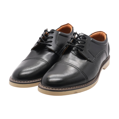 Black Lace-Up Dress Shoes