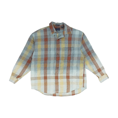 Multi Check Flannel Button Down