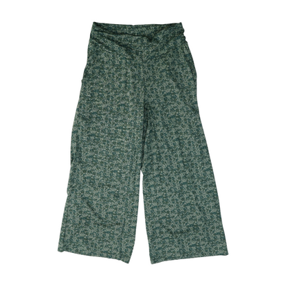 Green Floral Pants