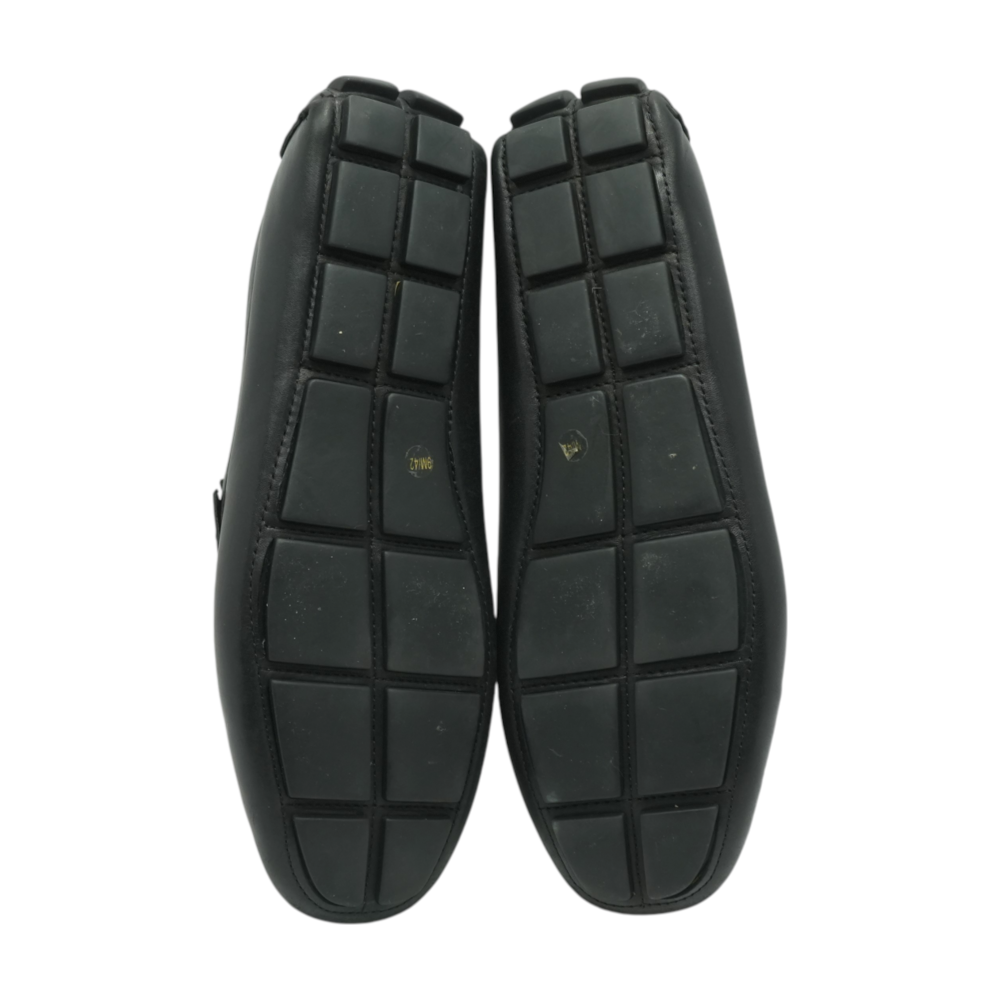 Black Slip-On Casual Shoes