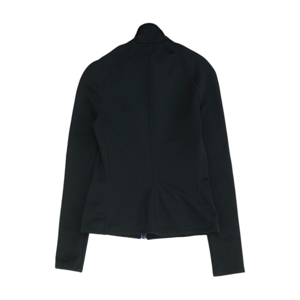 Black Solid Active Jacket