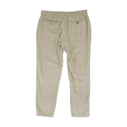 Beige Regular Pants