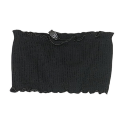 Black Cropped Blouse
