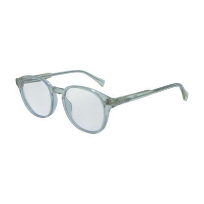 Clear Brut Oval Prescription Eyewear