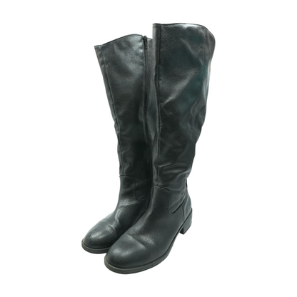 Black Knee-High Boots
