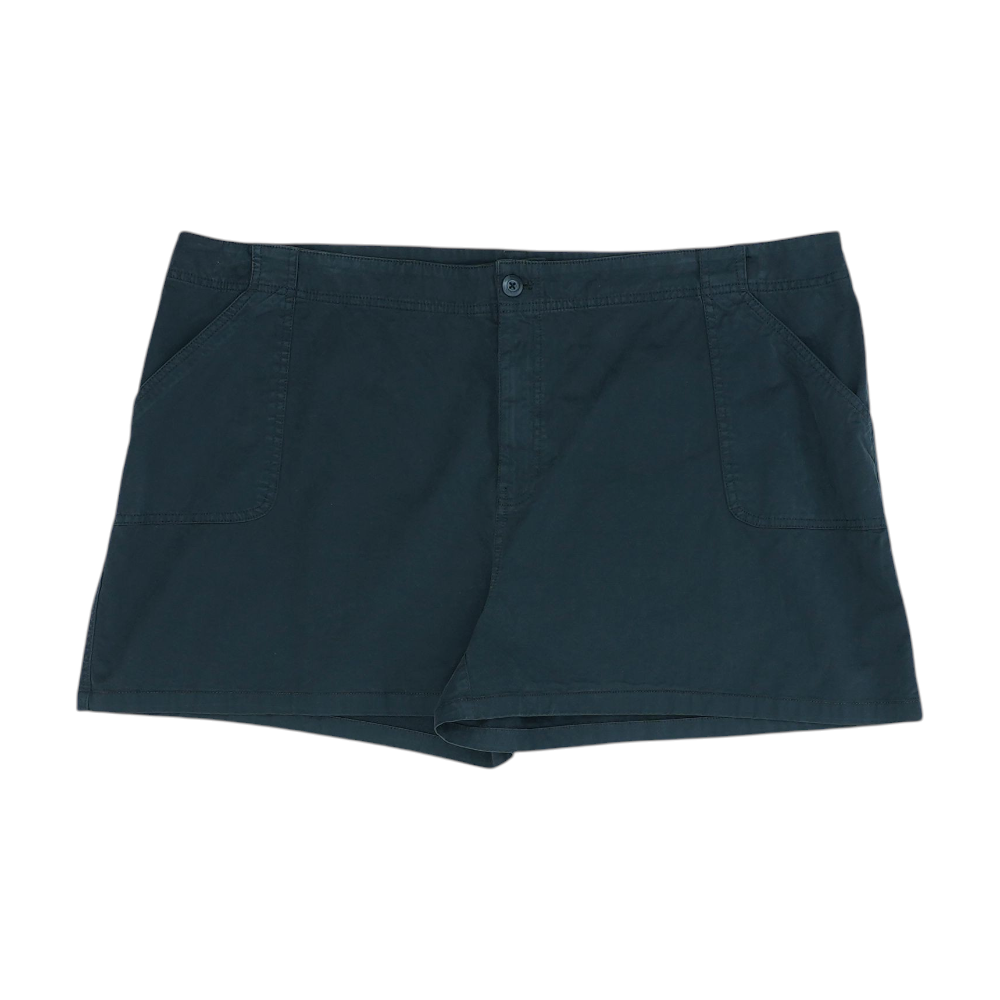 Black Plus Solid Chino Shorts