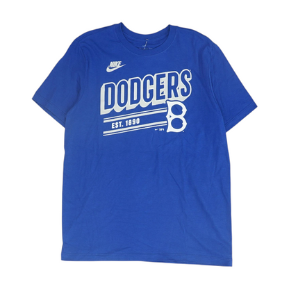 Blue Brooklyn Dodgers Solid T-Shirt