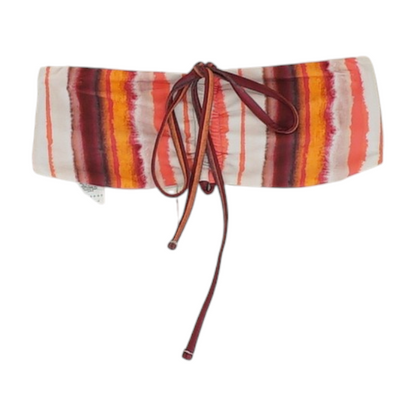 Multi Striped Swim Top