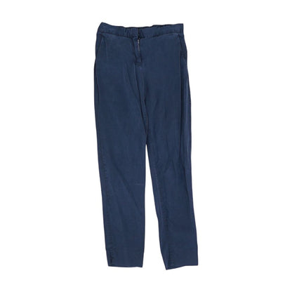 Blue Solid Pants