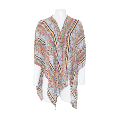 Multi Graphic Cardigan