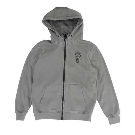Gray Solid Jacket