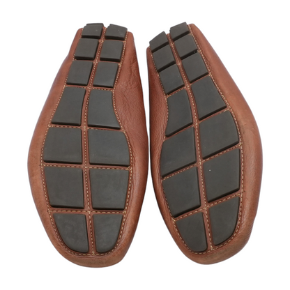 Brown Slip-On Dress Shoes