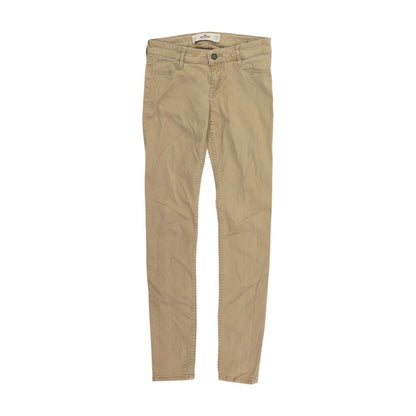Khaki Low Rise Skinny Leg Jeans