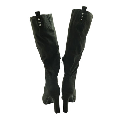 Black Knee High Boots
