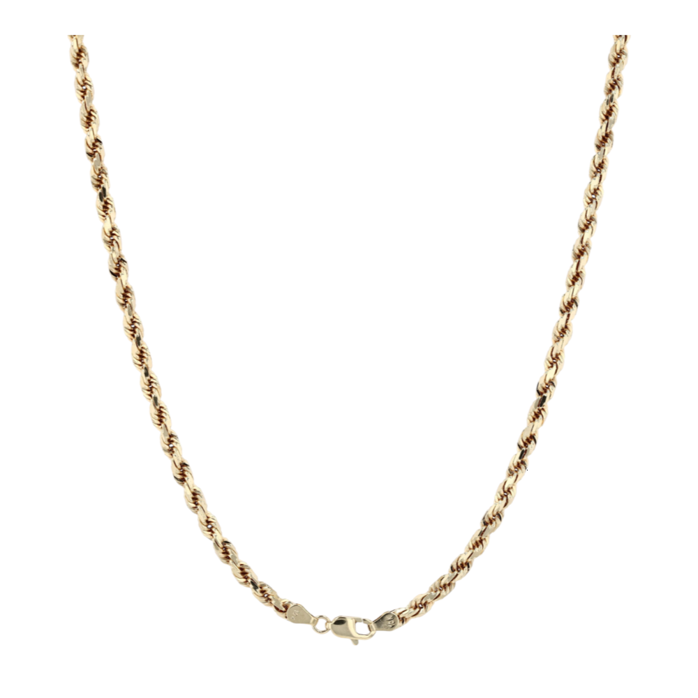 10K Yellow Gold Chain Necklace