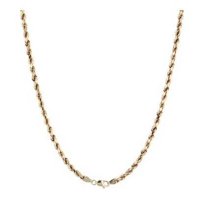 10K Yellow Gold Chain Necklace