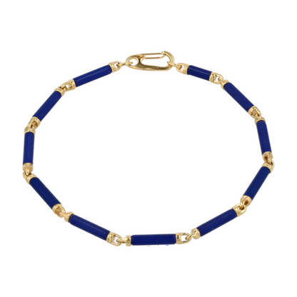 Costume Lapis Lazuli Beaded Bracelet