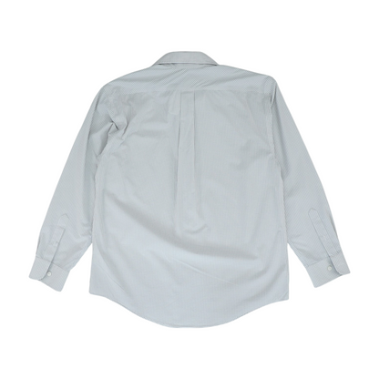 Gray Check Long Sleeve Button Down