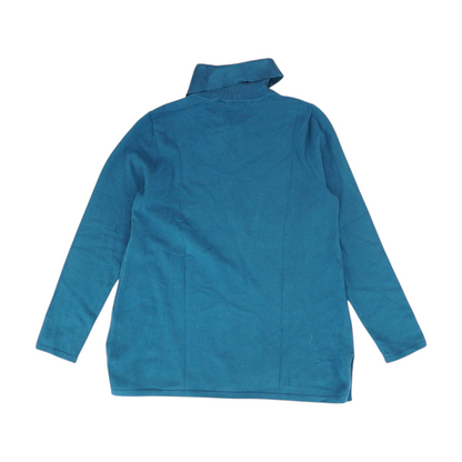 Blue Petite Pullover Sweater