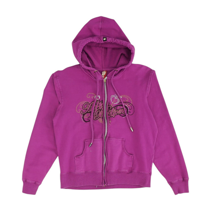 Purple Plus Solid Active Jacket