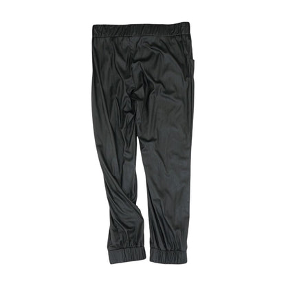Black Solid Pants