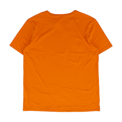 Orange Solid Active T-Shirt