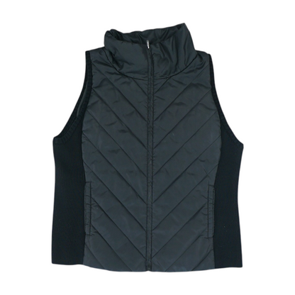 Black Solid Vest