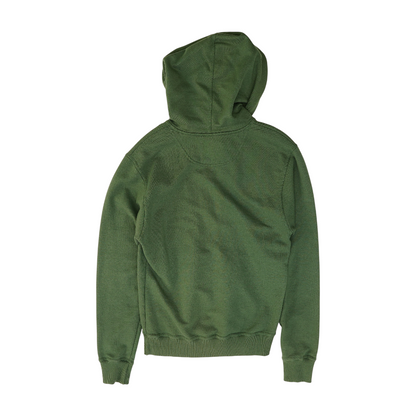 Green Solid 1/4 Zip Pullover