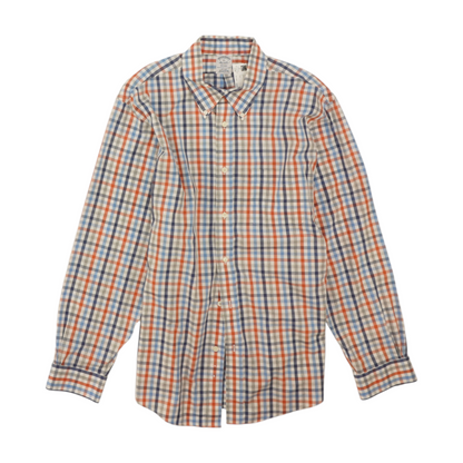 Multi Check Long Sleeve Button Down