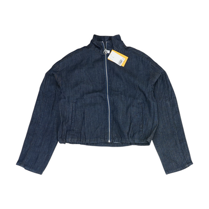 Blue Solid Active Jacket