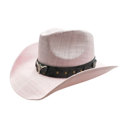 Pink Western Hat