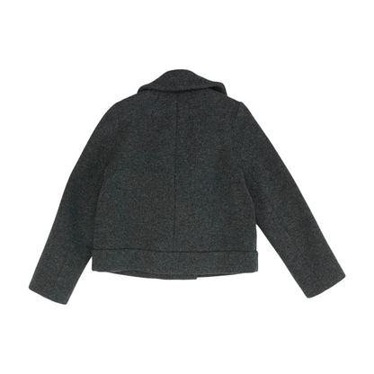 Gray Solid Jacket