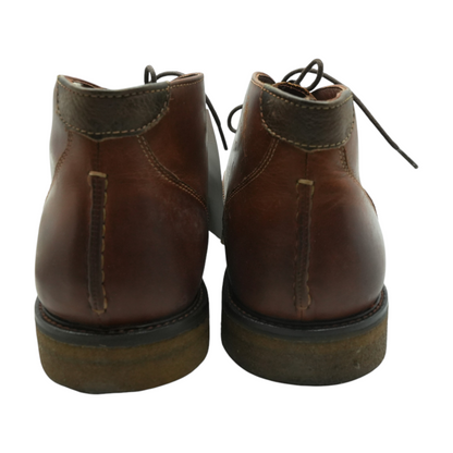 Brown Lace-Up Dress Shoes