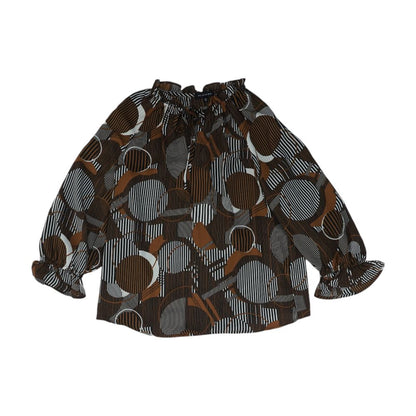 Brown Blouse